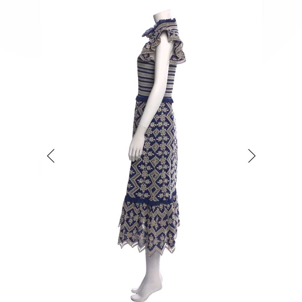 SEA New York striped long dress - Picture 4 of 5